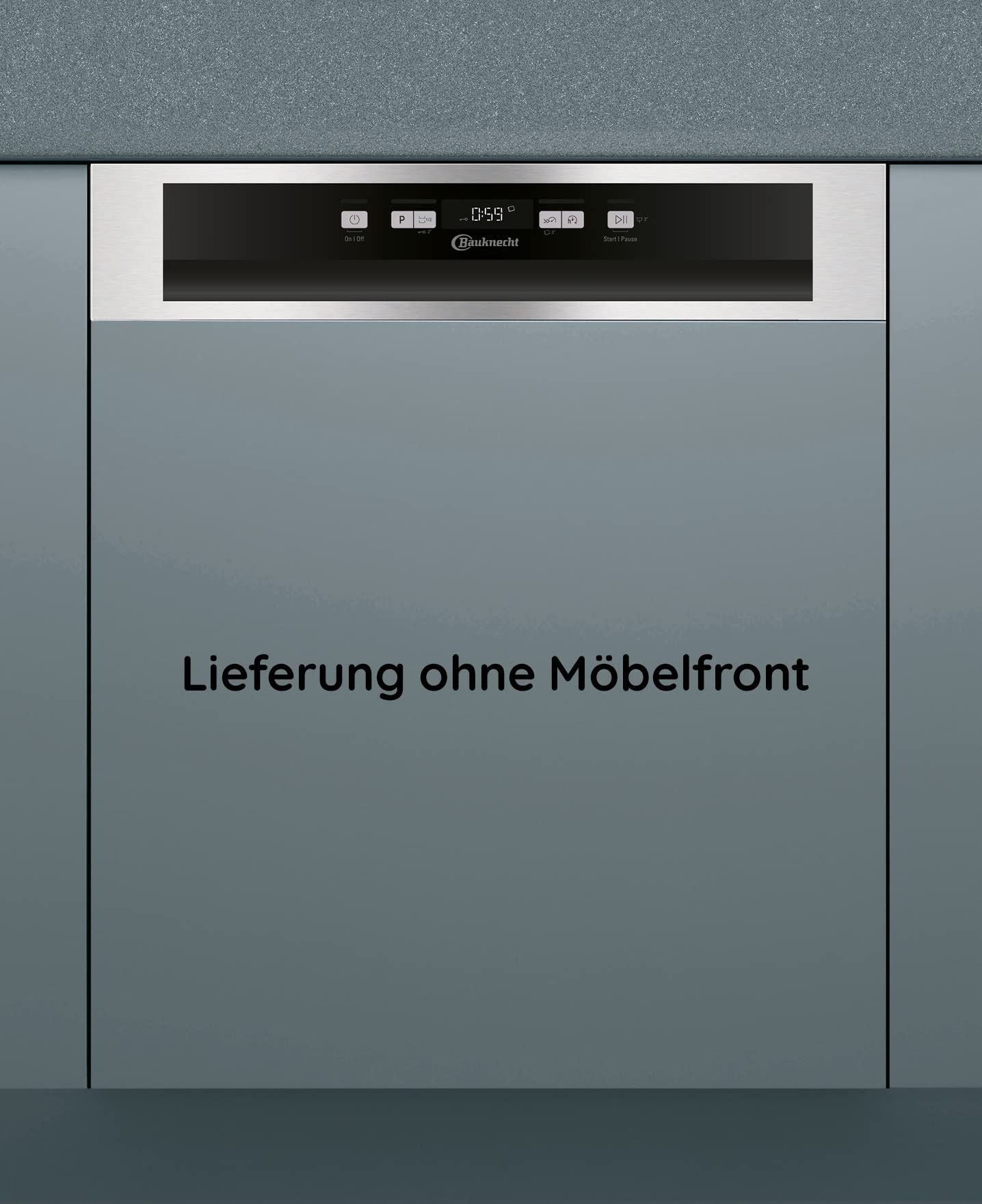 Bauknecht BBC 3B+26 X Geschirrspüler Integrierbarer Geschirrspüler 60 cm/ 13 Maßgedecke / ActiveDry / Startzeitvorwahl/ Express-Programm / Vollwasserschutz