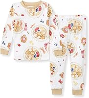 Vista 65 de Burt's Bees Baby Conjunto de Pijama de 2 Piezas para Niños con Camiseta de Manga Larga y Pantalones de Algodón Orgánico
