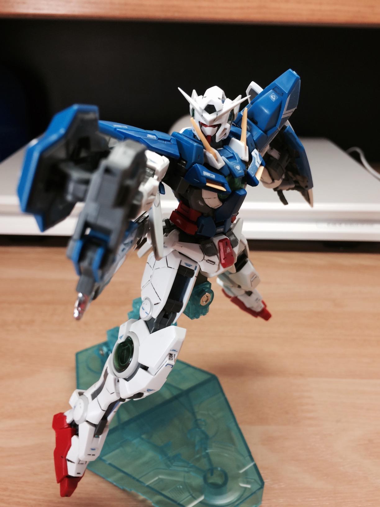 Bandai Hobby #15 Rg Gundam Exia Model Kit (1/144 Scale X Bandai RG ...