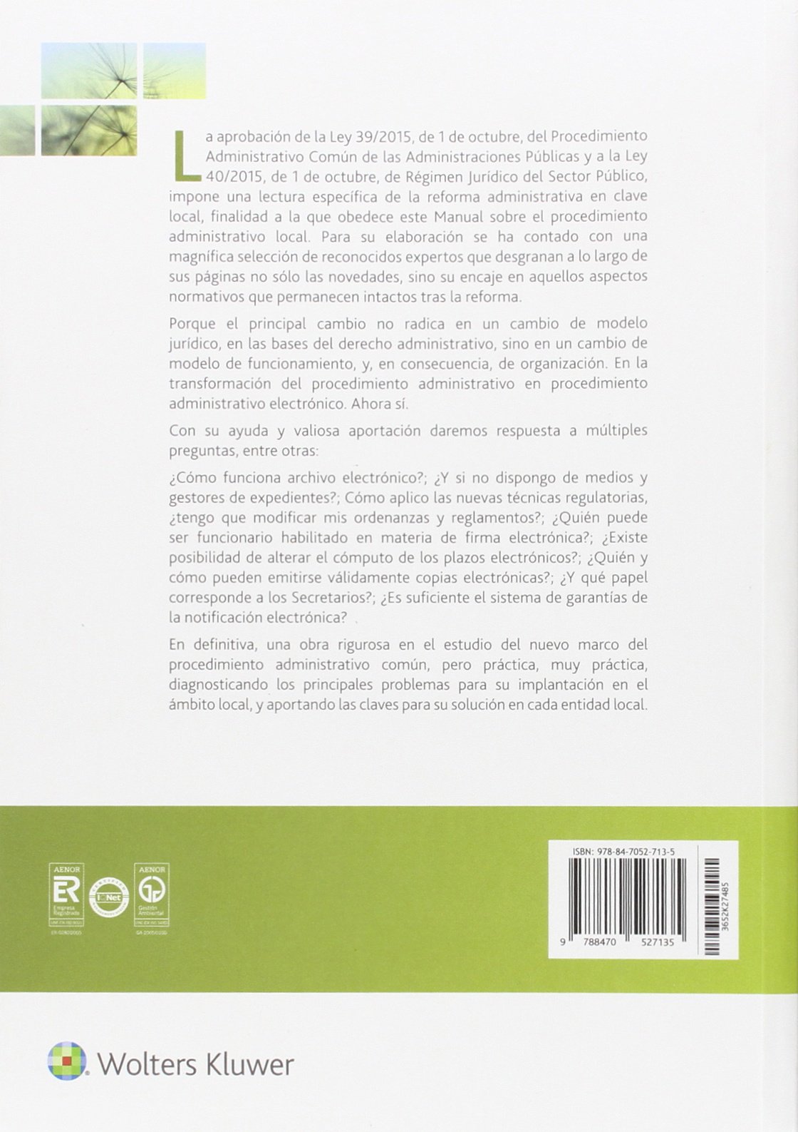 Nuevo procedimiento administrativo local tras la Ley 39/2015 (SIN COLECCION)