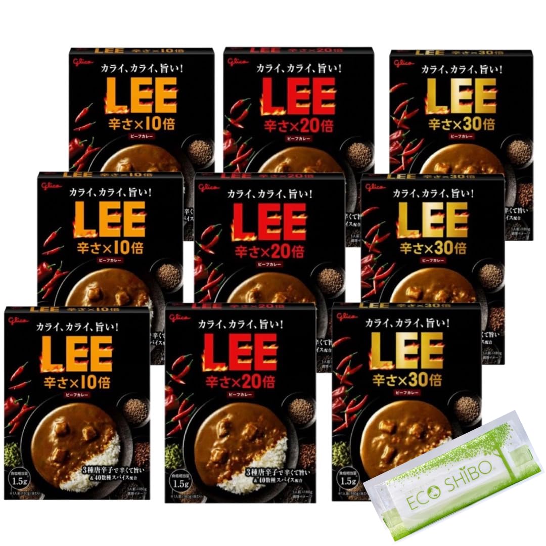 Amazon.co.jp: 江崎 グリコ 激辛ビーフカレー『 LEE（リー）辛さ×10倍+