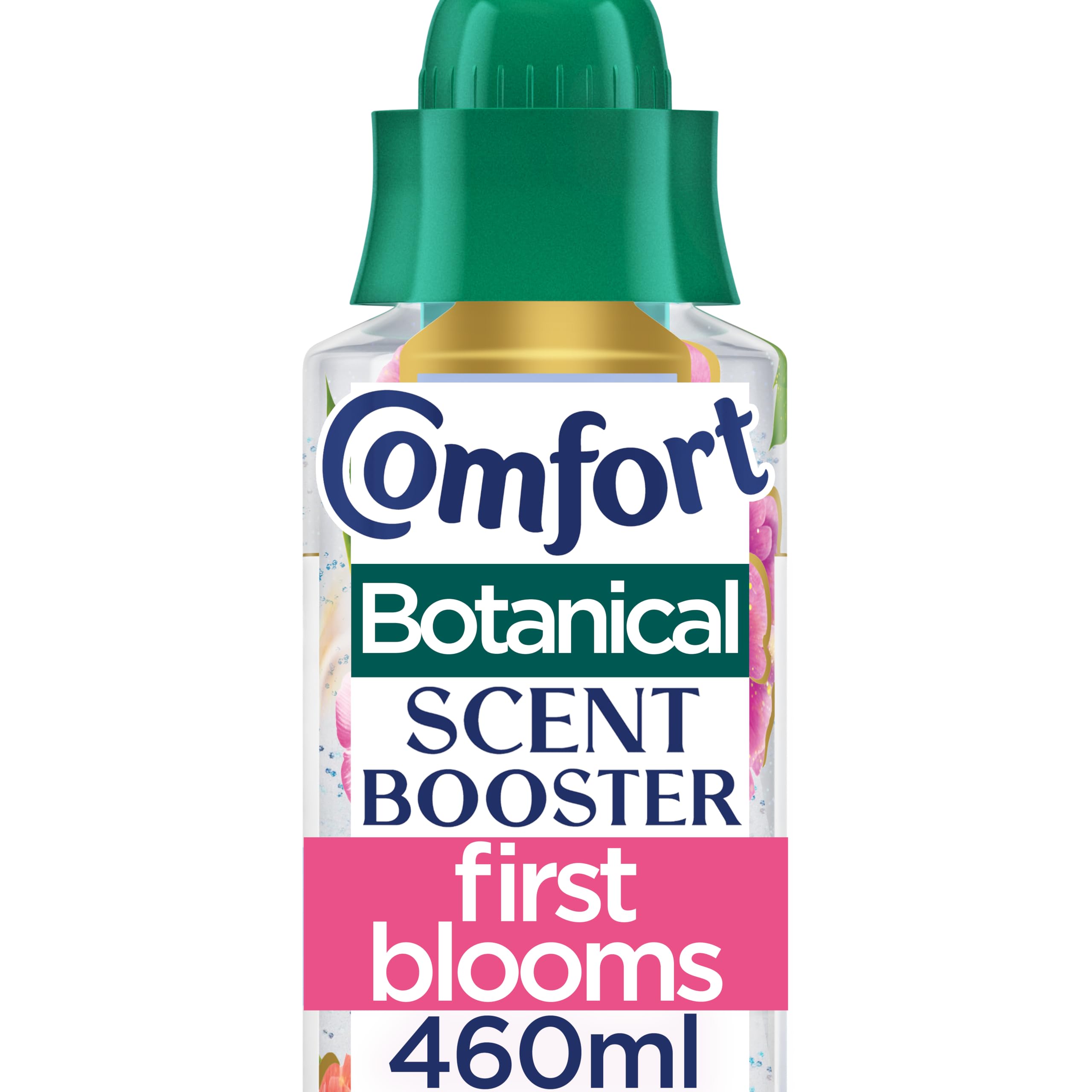 Comfort Botanical First Blooms Scent Booster Elixir up to 10x more fragrance* infuses laundry with long-lasting freshness 460 ml