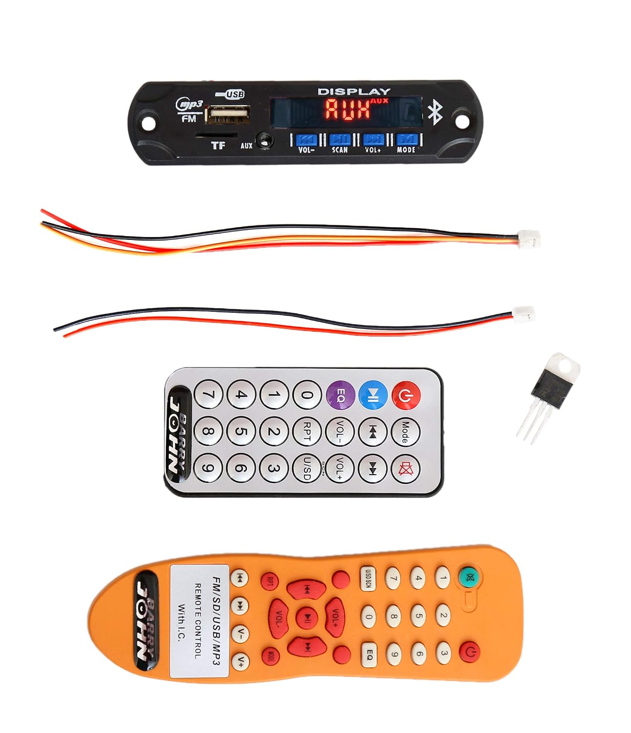 Barry John Bluetooth,FM,USB,AUX, MP3 Stereo Audio Player and Decoder ...
