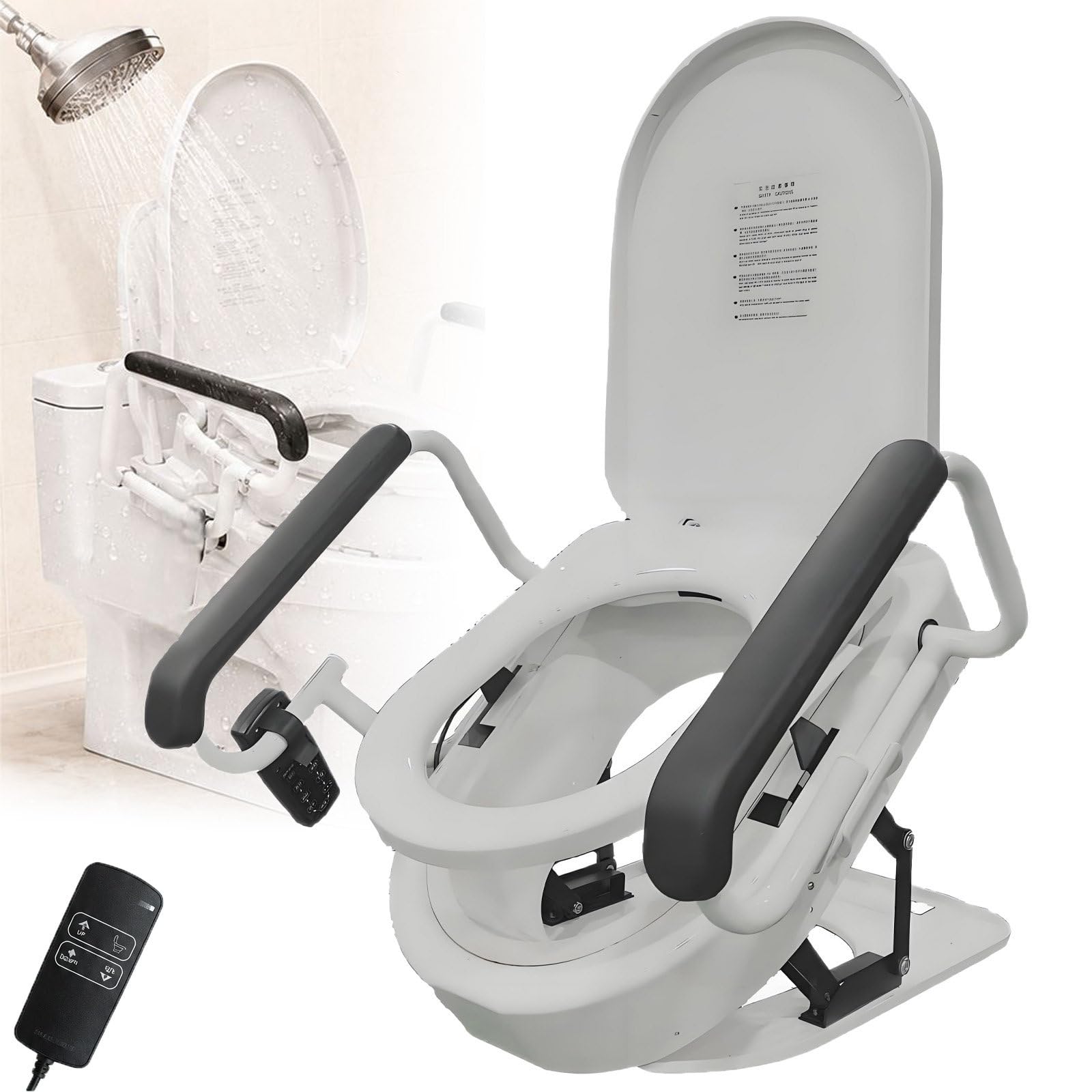 NYANS Sollevatore Elettrico per WC per Anziani