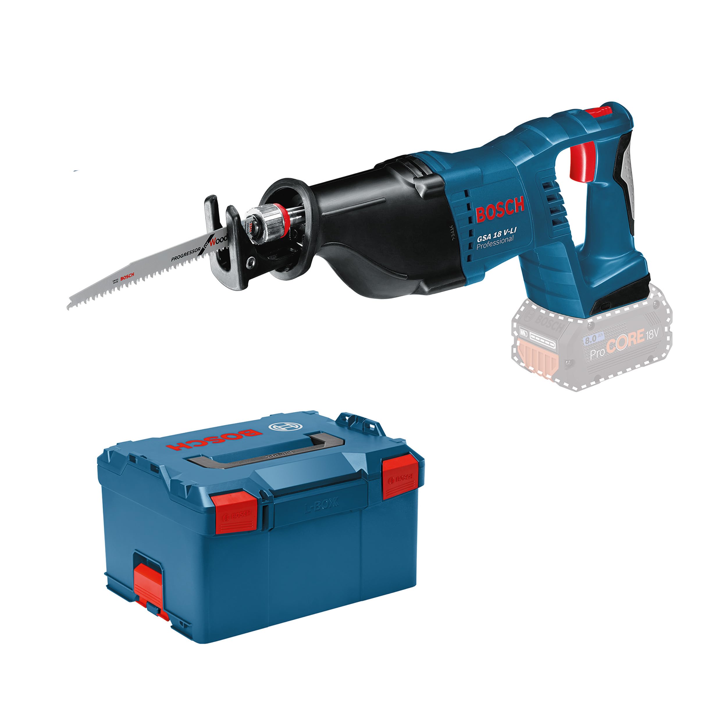 Bosch Professional 18V System Akku Säbelsäge GSA 18 V-LI