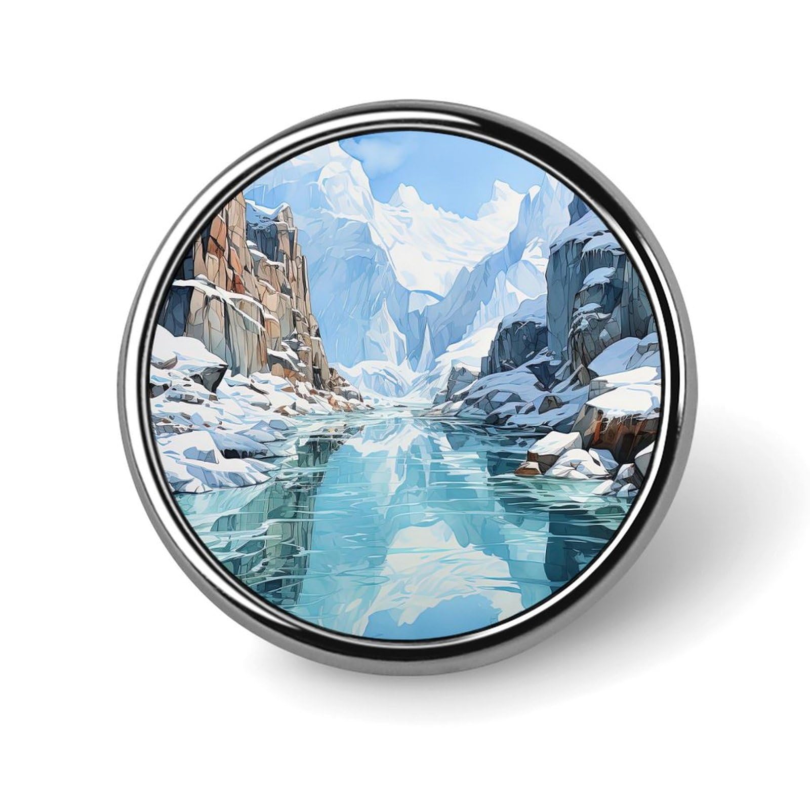 Nationalpark-Anstecknadeln für Rucksäcke, Wolkenkratzer, Brosche, Anstecknadeln, Reisegeschenk, klassische Nationalpark-Pins für Kleidung, Taschen, Jacken, Zubehör