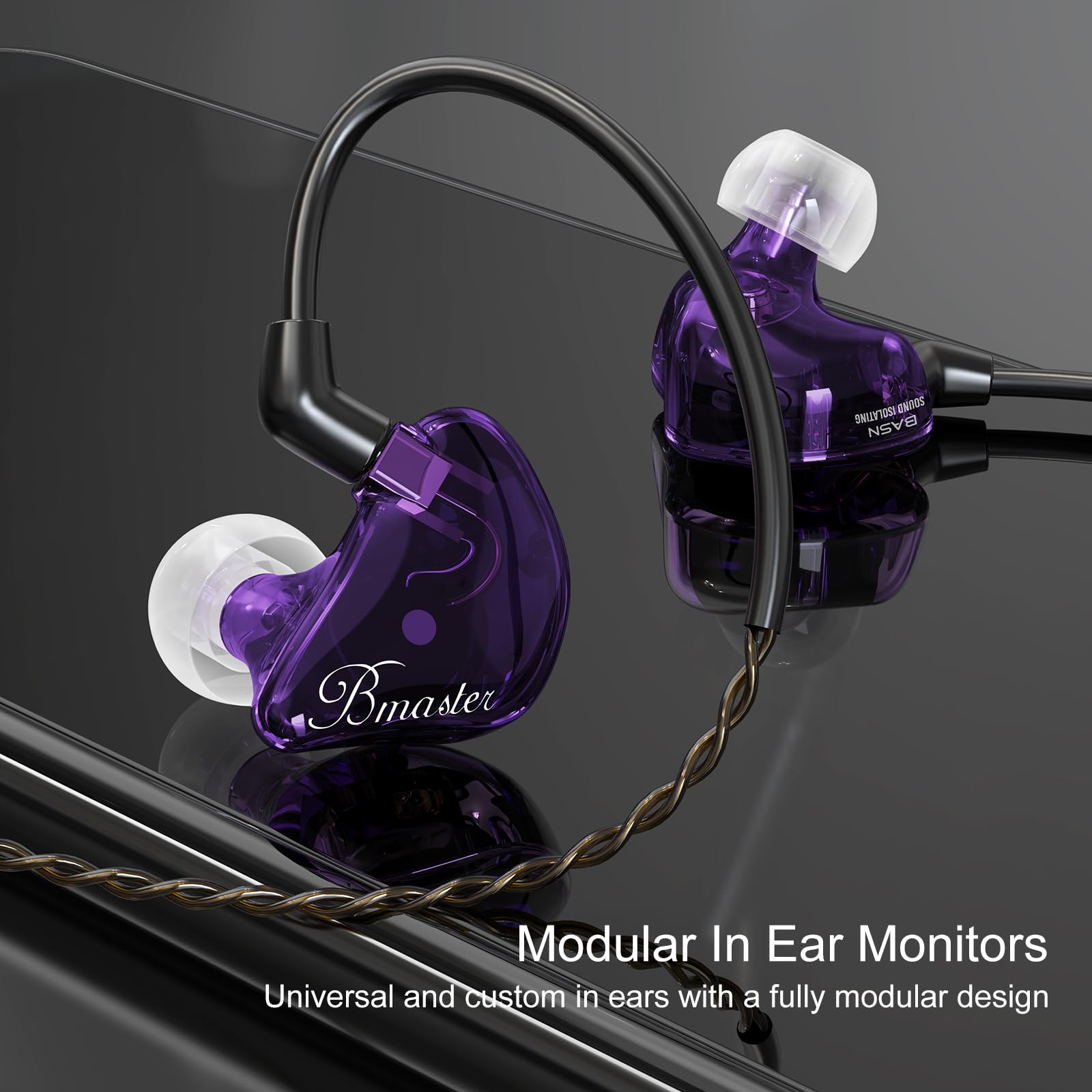 Amazon | BASN Bmaster トリプルドライバー インイヤーヘッドホン 有線