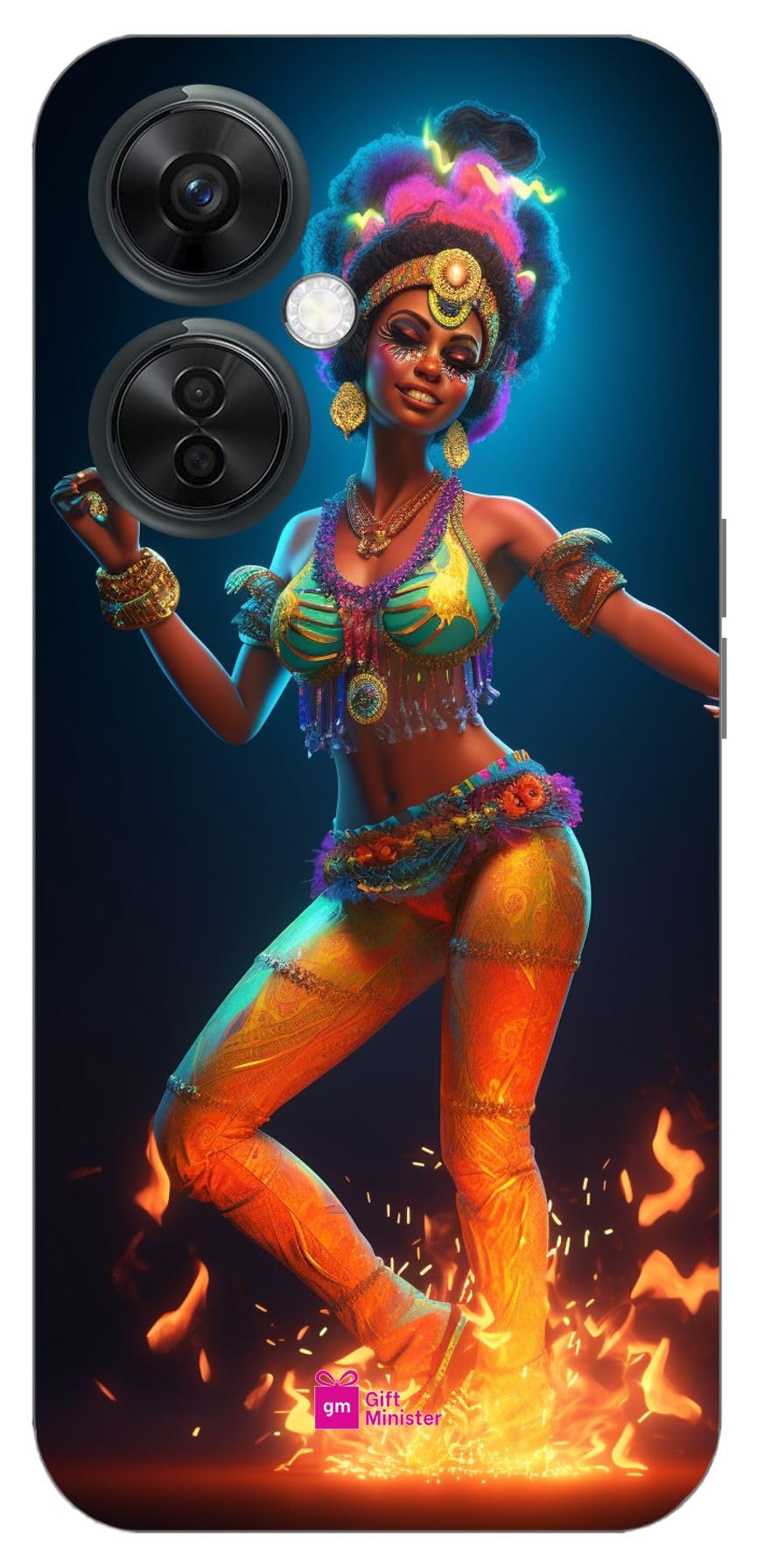 Gift Minister Hard Designer Mobile Case for One Plus Nord Ce3 Lite 5G Back Cover Chocolate - Cool Samba Dance Character Arcane Animated Cartoon Falling Love Editorial Key Art 1Pcs 1701J