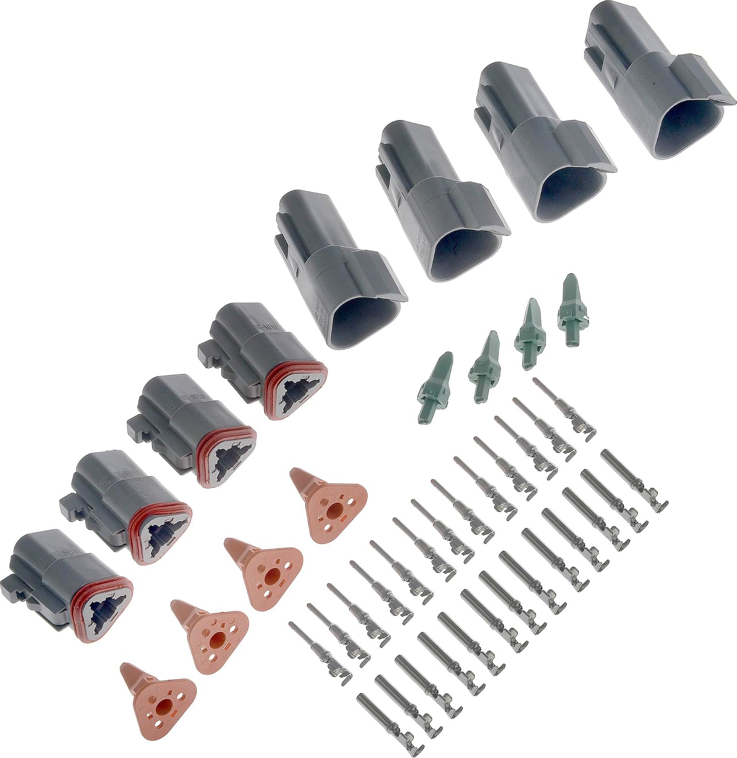 APDTY 171613 3-Pin Deutsch Kit Replenishment