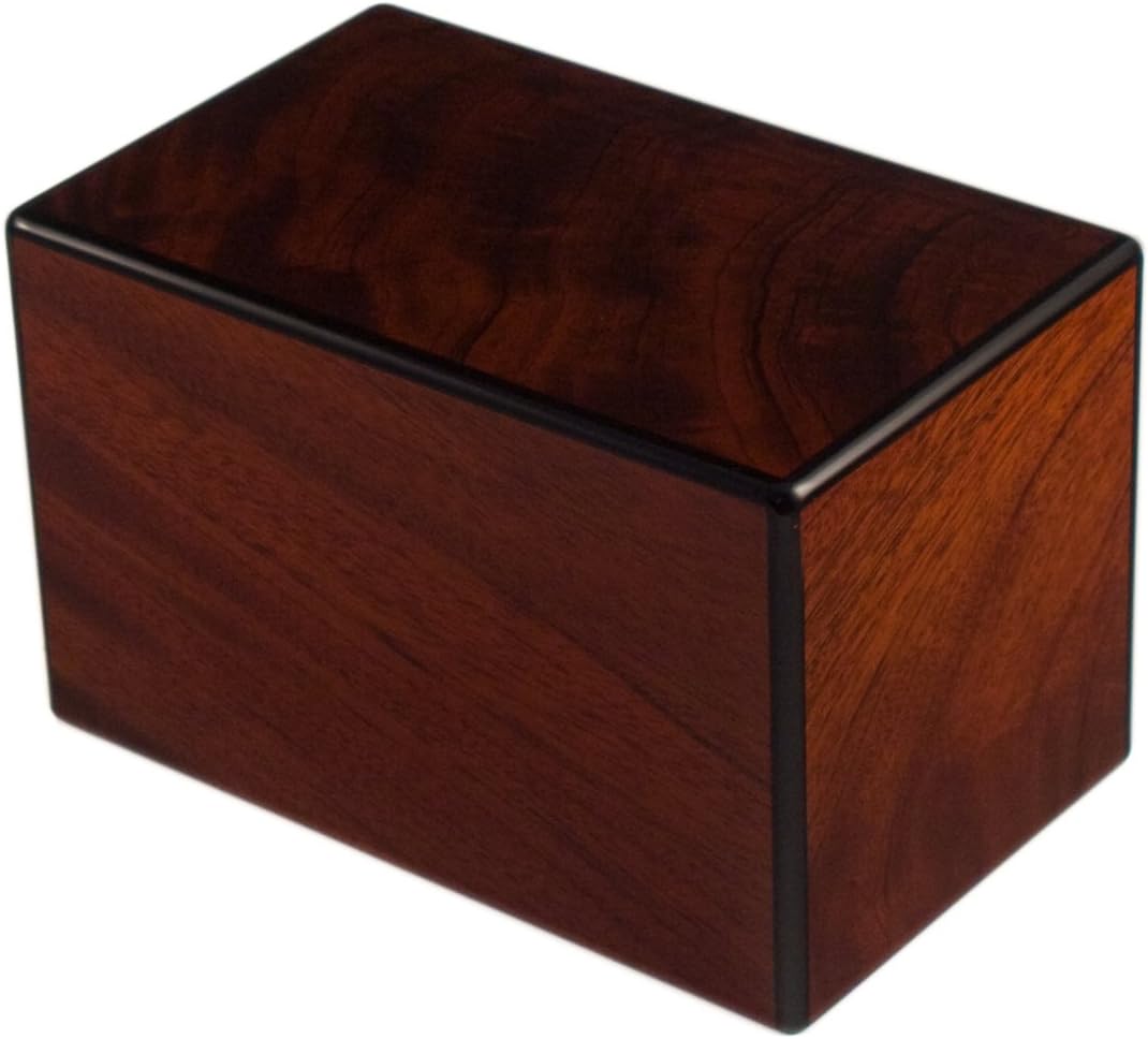 Chateau Urns, Cognac Series Wood Urn, Adult Cremation Urn, Large Wood urn