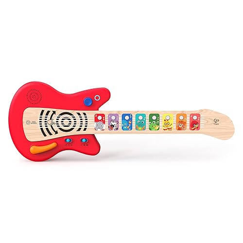 Baby Einstein Together in Tune Guitar​ Safe Wireless Wooden Musical Toddler Toy, Magic Touch Collection, Age 6 Months+