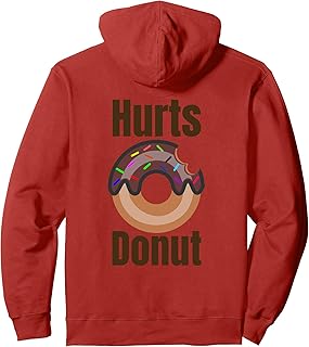 Classic Pun Hurts Donut Pullover Hoodie