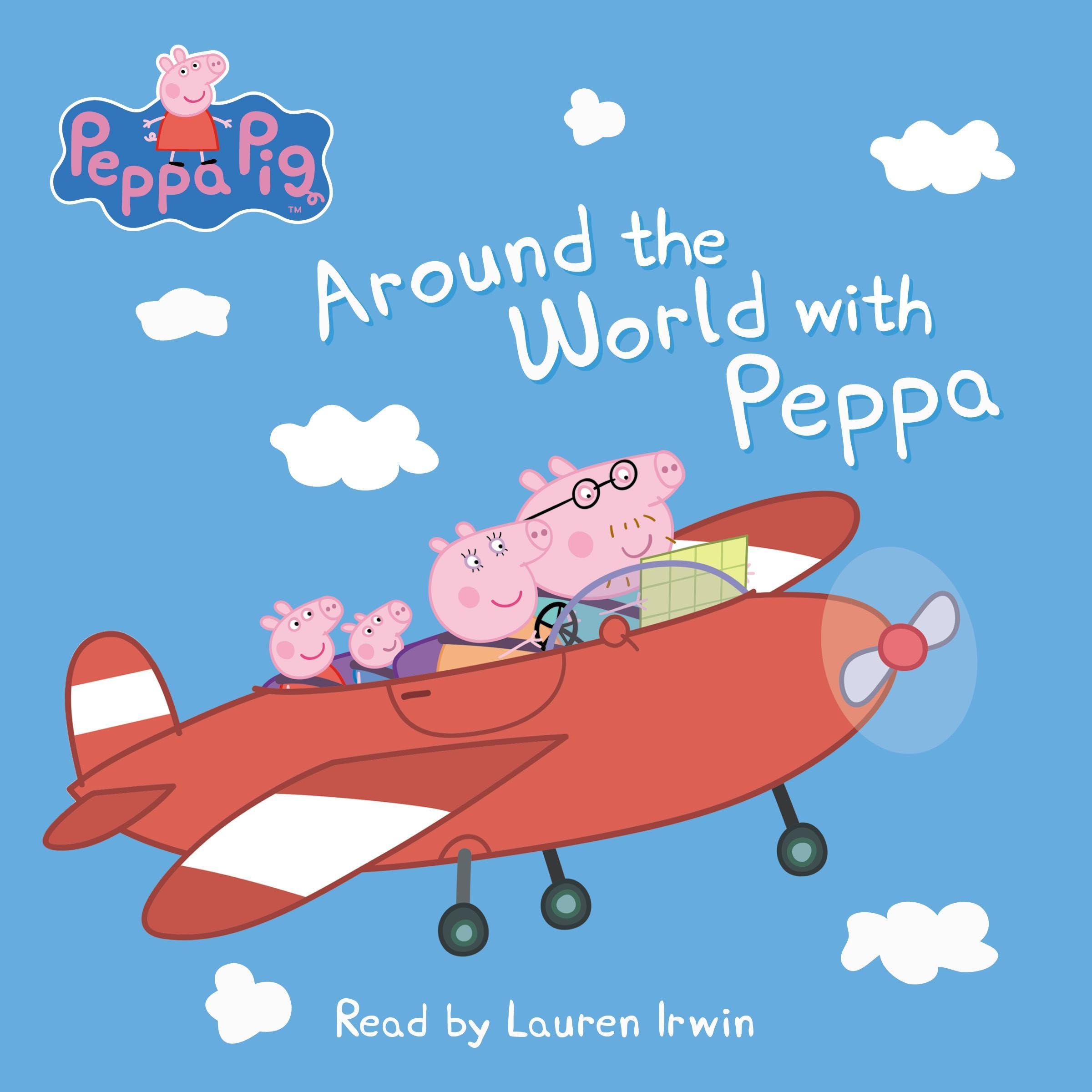 Cover art for Around the World with Peppa (Peppa Pig)