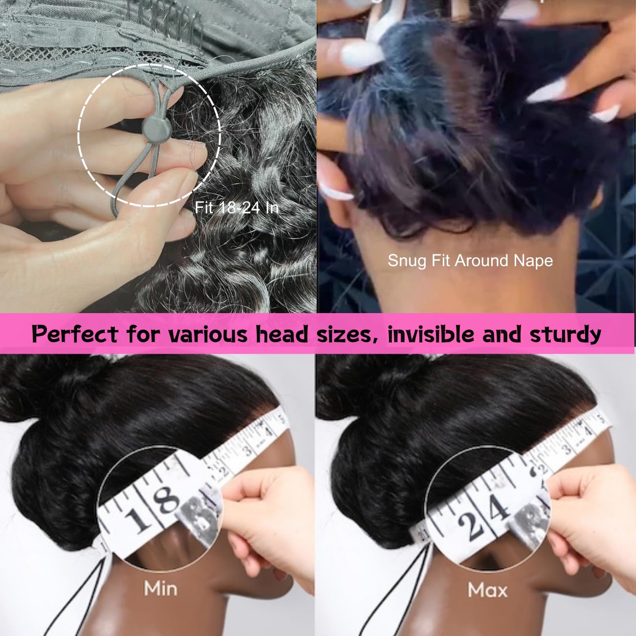 28 Inch Deep Wave Lace Front Wigs Human Hair 13x6 HD Lace Front Wigs Pre Plucked 200% Density Glueless Wigs with Baby Hair Deep Curly Wig for Women