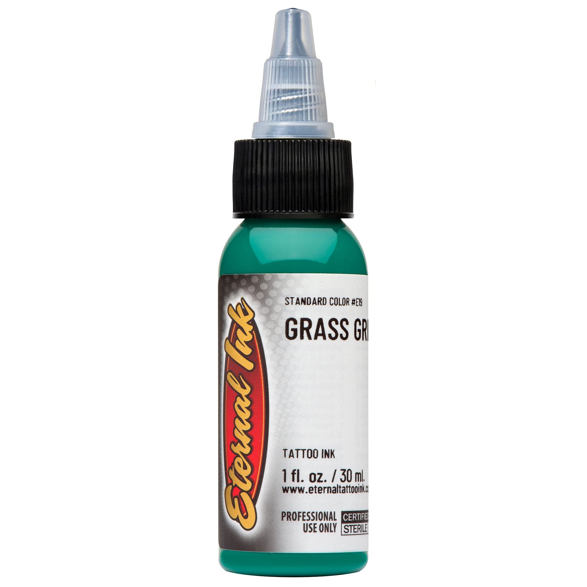 Eternal Ink Permanent Tattoo Pigment 1oz Grass Green-image-8