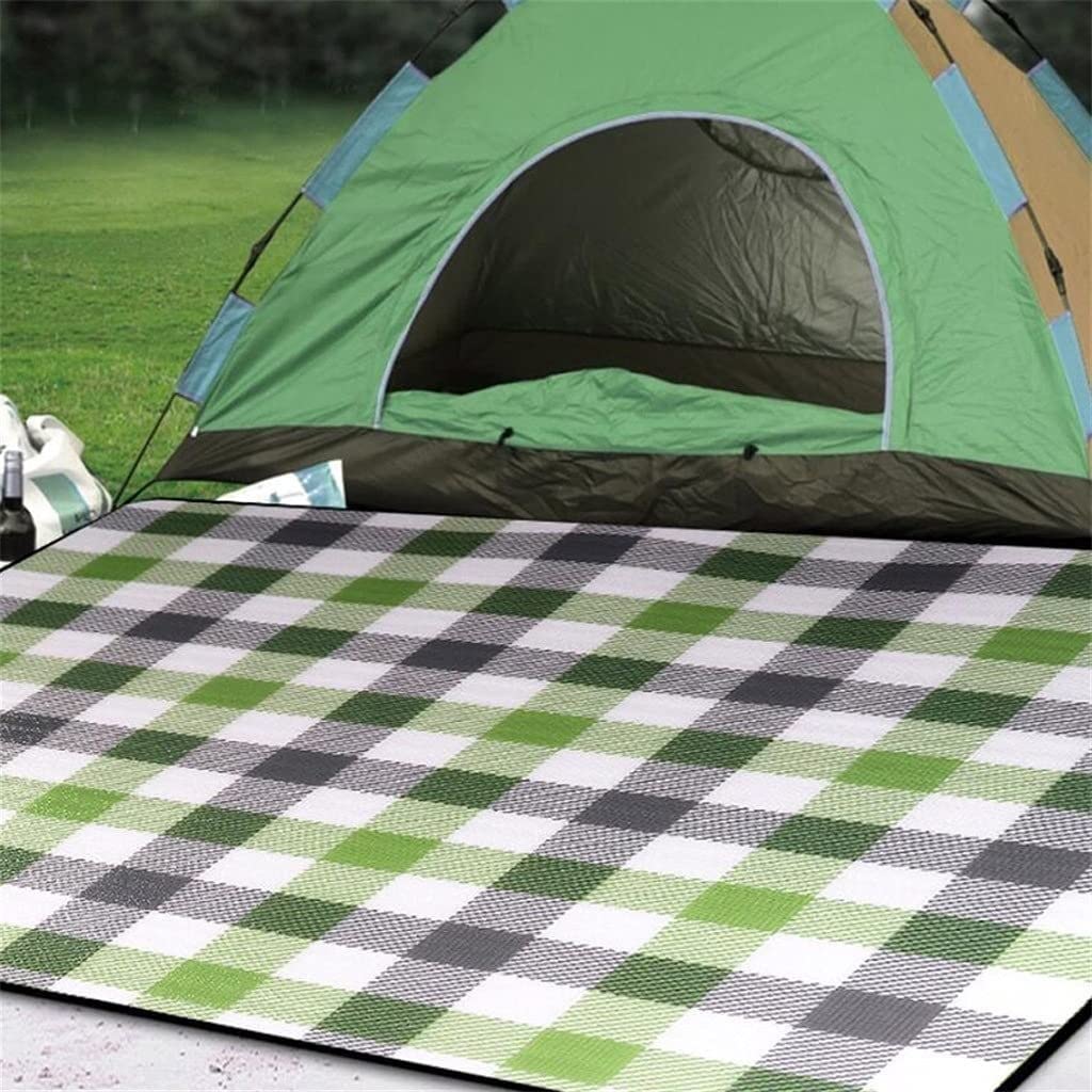 Telo Picnic Coperta da Picnic Portatile all'aperto, materassino Campeggio Coperte Impermeabili addensate per Viaggi di Escursionismo nel Parco Tappetino Esterno(90 * 200cm)