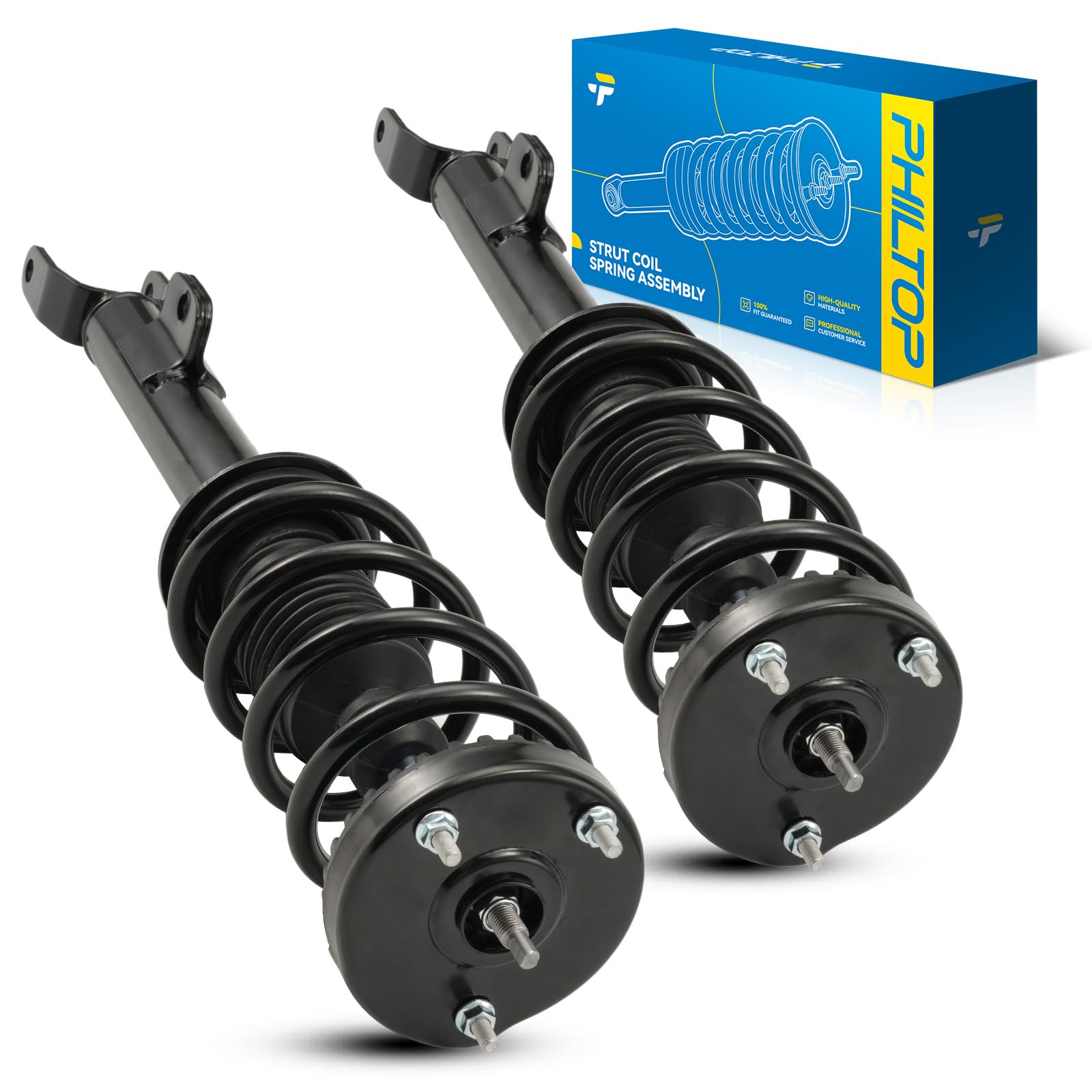 PHILTOP Front Complete Struts Shock Absorber for 300 2011-2022 3.6L