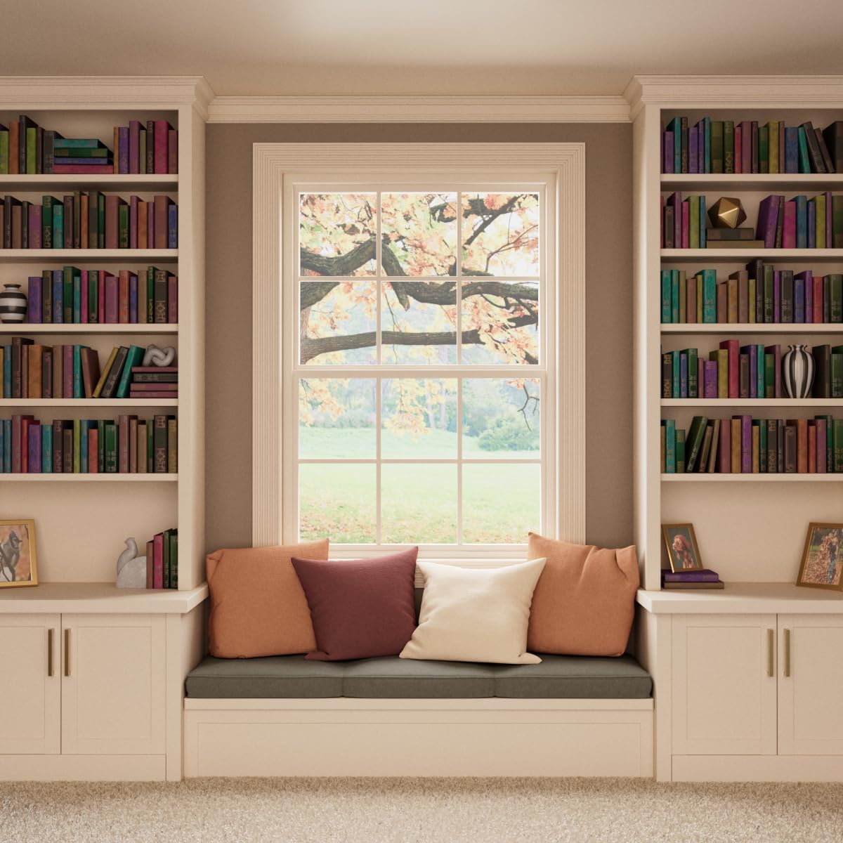 Ekena Millwork CAS05X79X01-CASE-12 Fluted Window & Door Casing, 5 1/8"W x 78 3/4"H x 5/8"D, Primed, 12 Pack