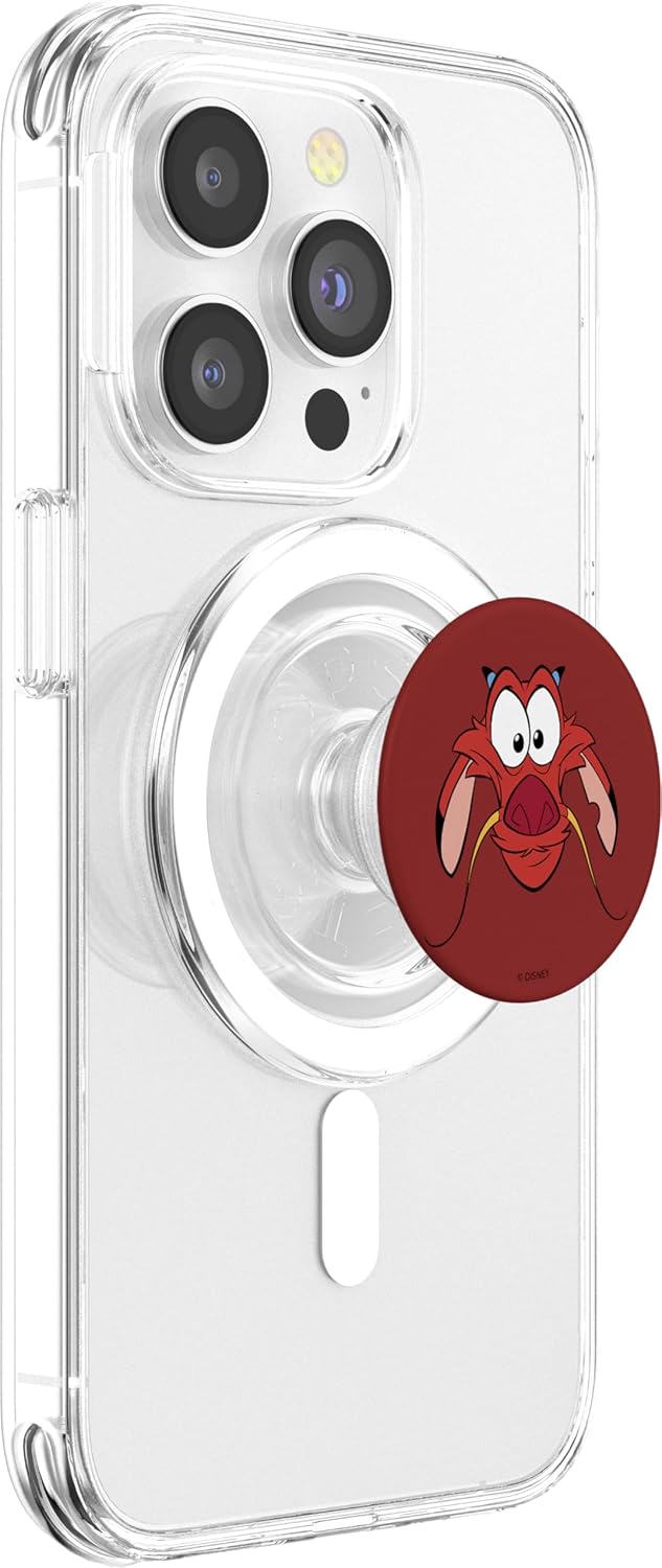Disney Mulan Mushu Big Face PopSockets MagSafe PopGrip for iPhone