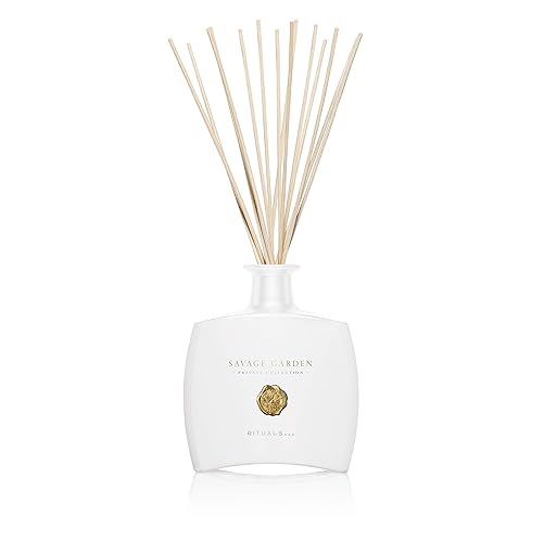 RITUALS Savage Garden - Juego de difusor de varillas de aceite de lujo con aceite de salvia clara, aceite de vetiver y limón - 15.2 onzas líquidas