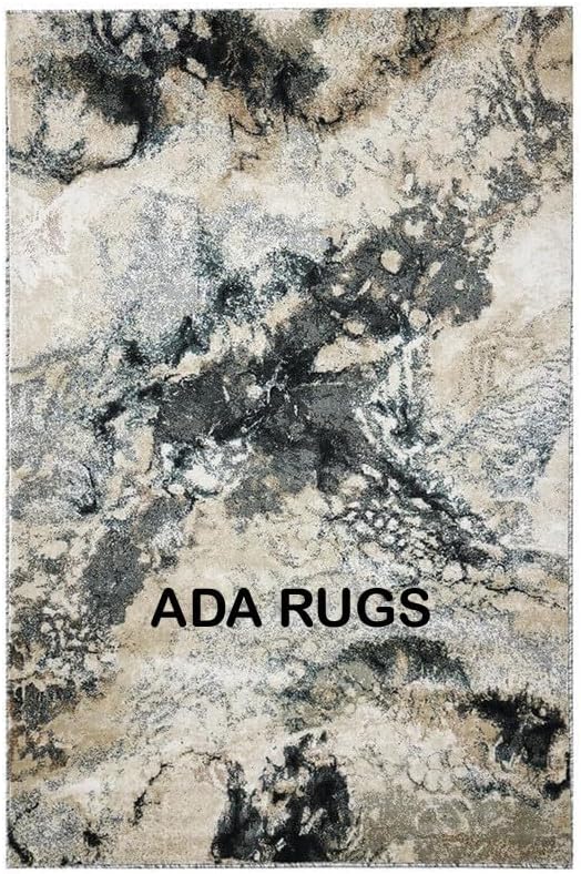 New Abstract Modern Classical Silk Carpet – Super Soft, High-Density Rug for Living Room, Bedroom & Hall Size 6 x 9 Feet (Color-Multi)