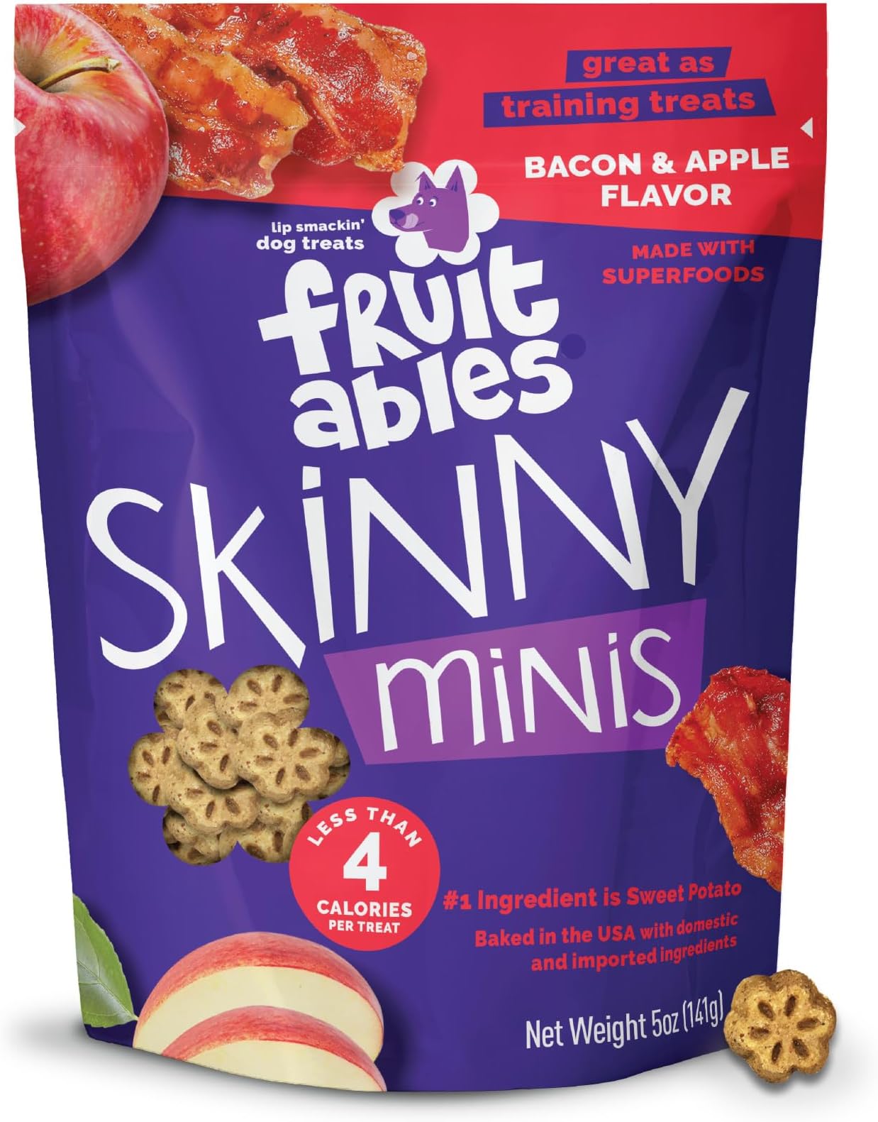 Fruitables Skinny Minis Apple Bacon