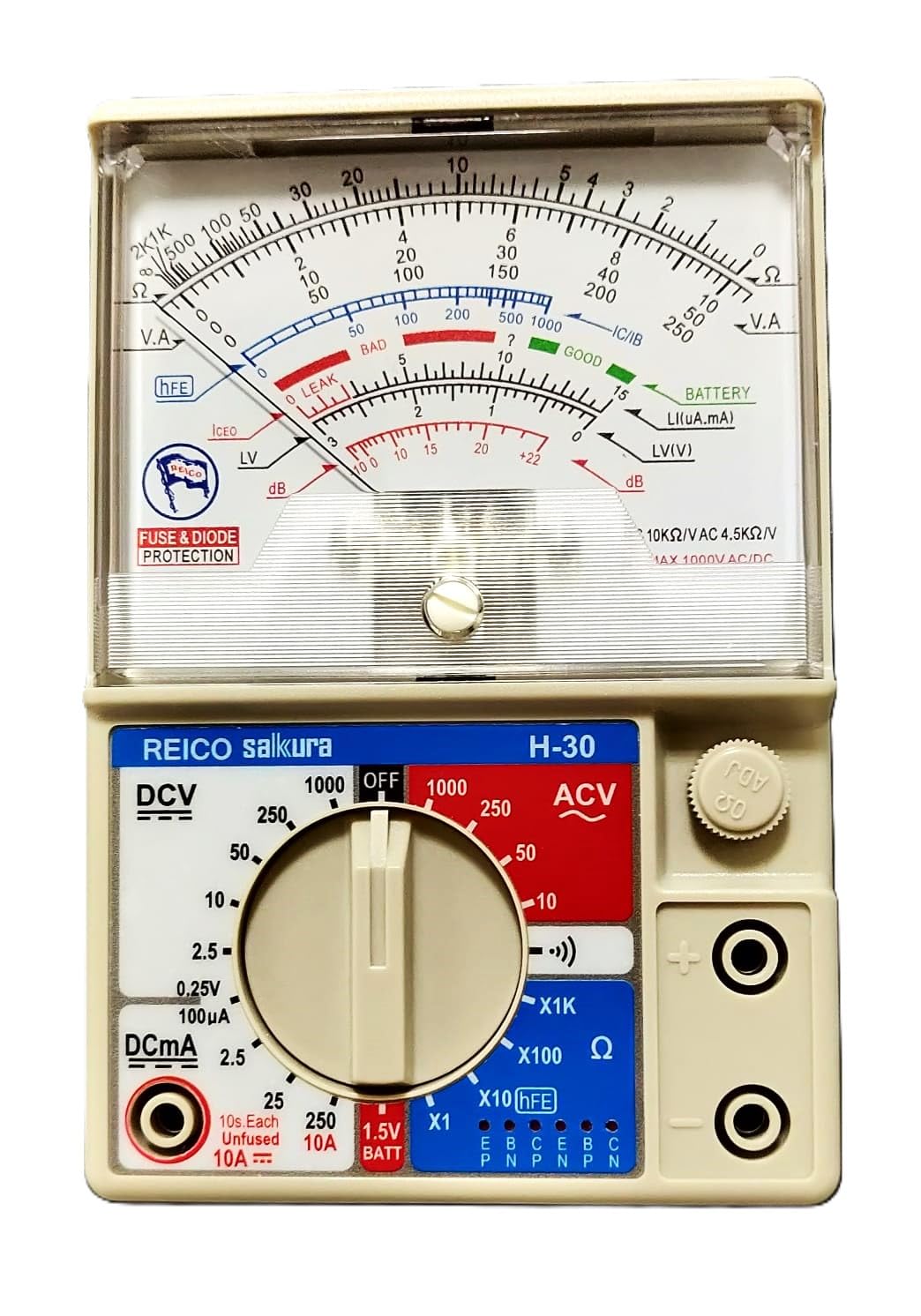 REICO SAKURA H30 Analog Multimeter By Skyking ®-picture-25