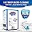 36 units Retainer Cleaner and Denture Cleaning Tablets - Mouthguard Cleaner and Denture Cleaner Tablets Remove Plaque, Odors and Stains from Aligners, Night Guard and Removable Dental Appliances.