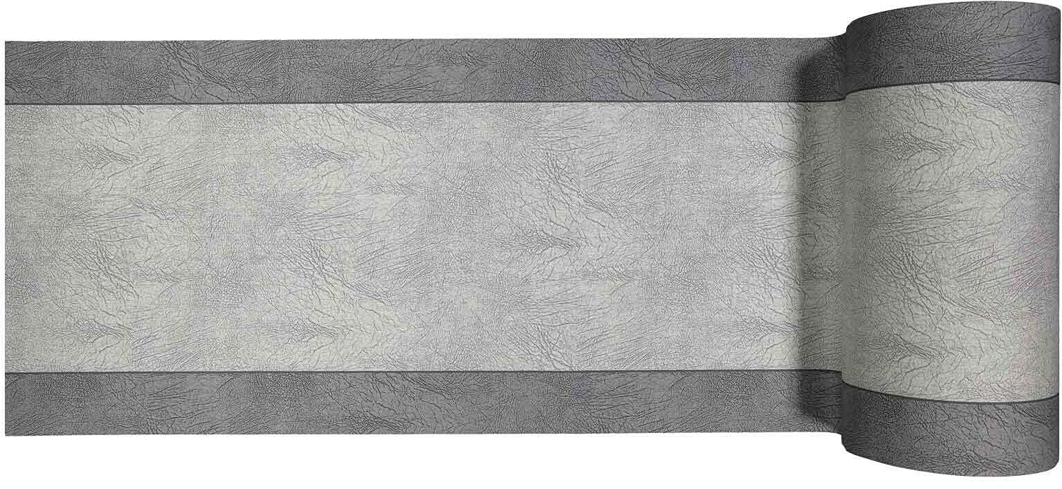 PELLECCHIA COLORI Tappeto Cucina Antiscivolo Lavabile in Vinile | Made in Italy | Passatoia Antimacchia in PVC/COTONE Interni | Stampa Digitale Screziato Bicolore (GRIGIO, 52 x 300)