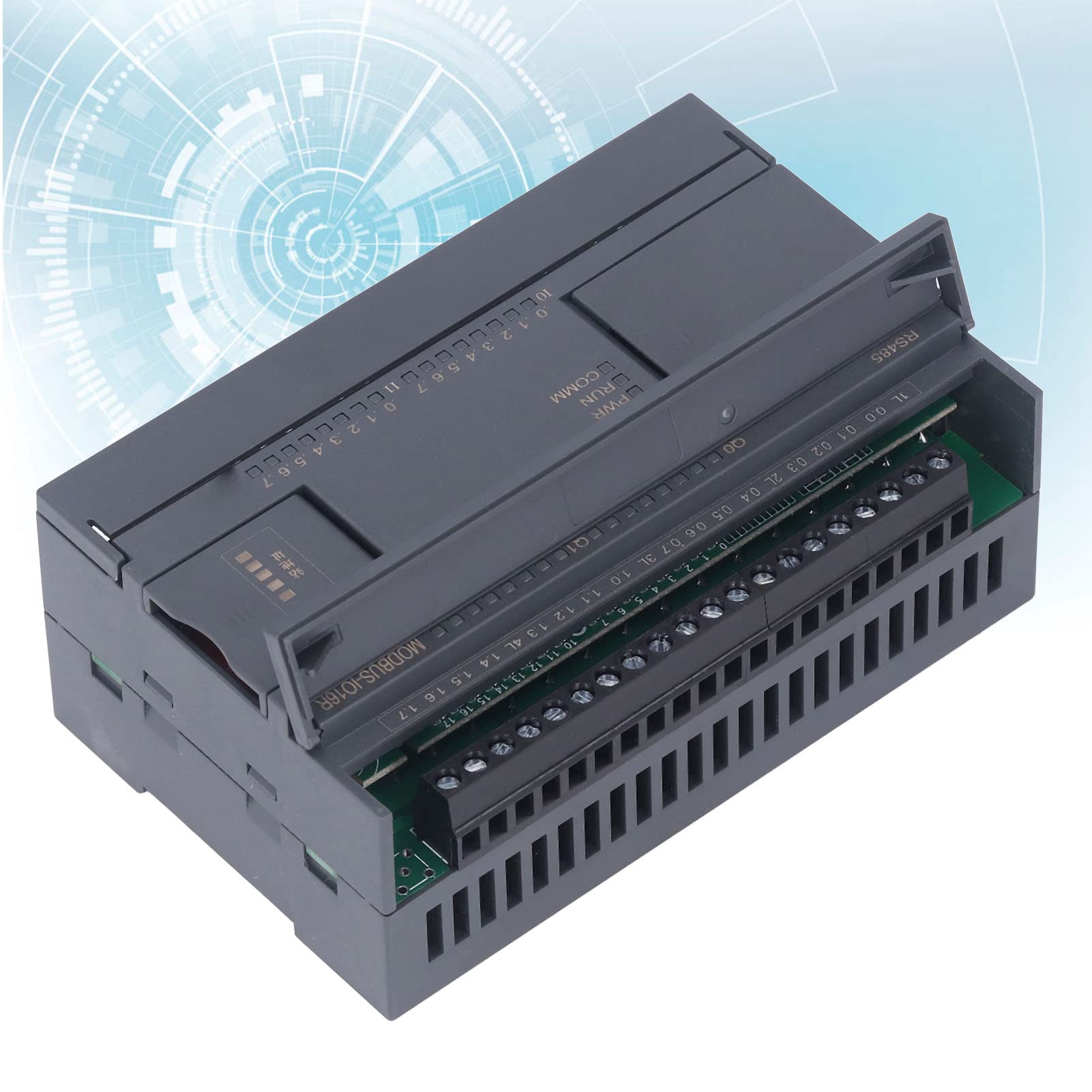 Automate programmable industriel (PLC) 16 entrées/sorties fiable pour équipements industriels de terrain