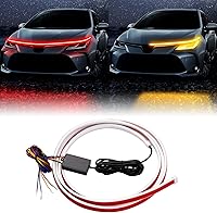 Vista 15 de Tira de luz LED cortable para debajo del capó, tira de luz LED para motor automotriz, guía de luz de giro, decorativa, impermeable, IP66, accesorios