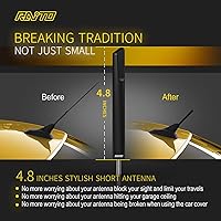 Vista 3 de RAITO Antena corta de radio AM FM de 4.8 pulgadas compatible con Tundra 1999-2024