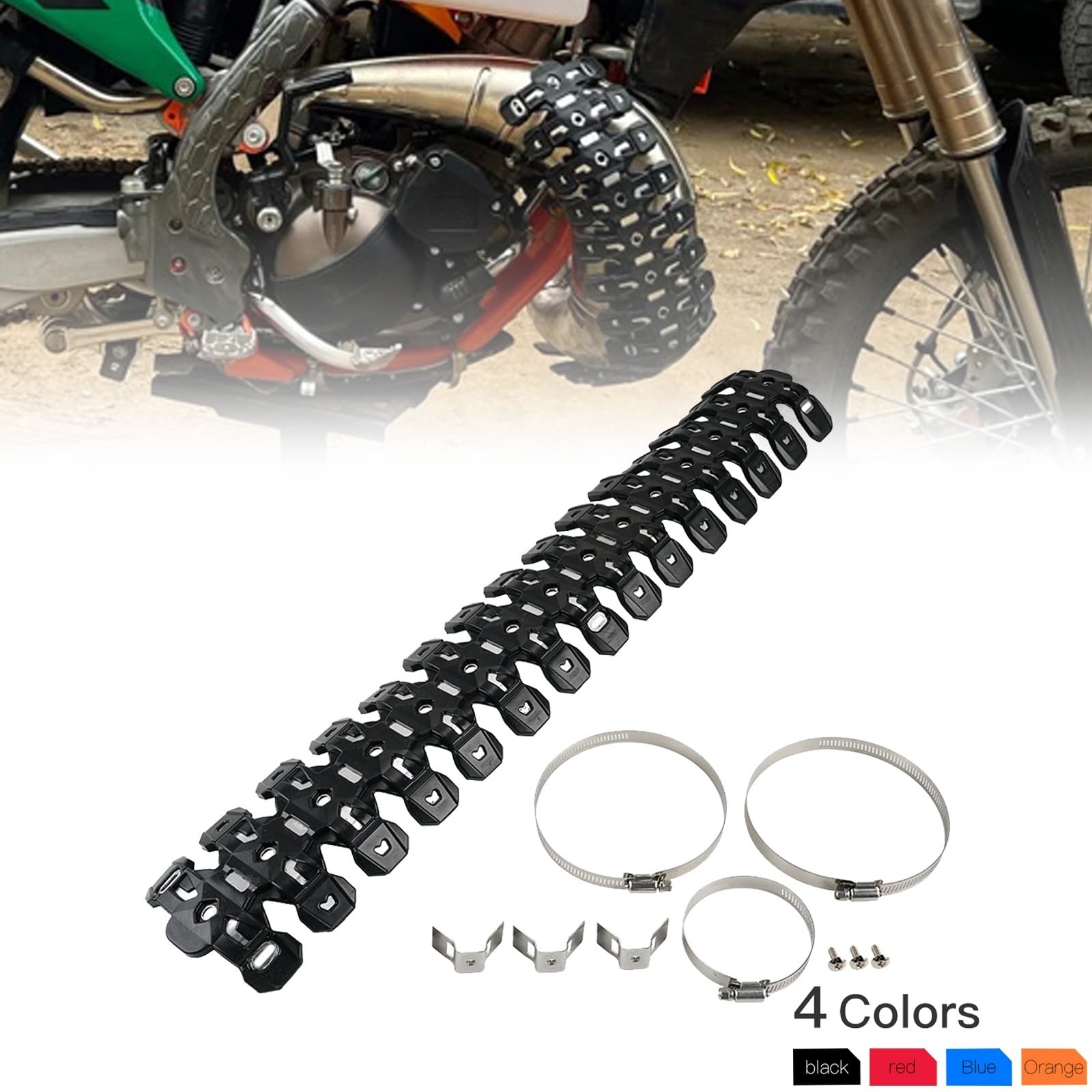 Motocicleta Escudo Térmico Protector Térmico del Tubo De Escape para Motocicleta para Sherco SE 250/300, para GasGas EC Y para Be&ta RR/RR250 Xtrainer.