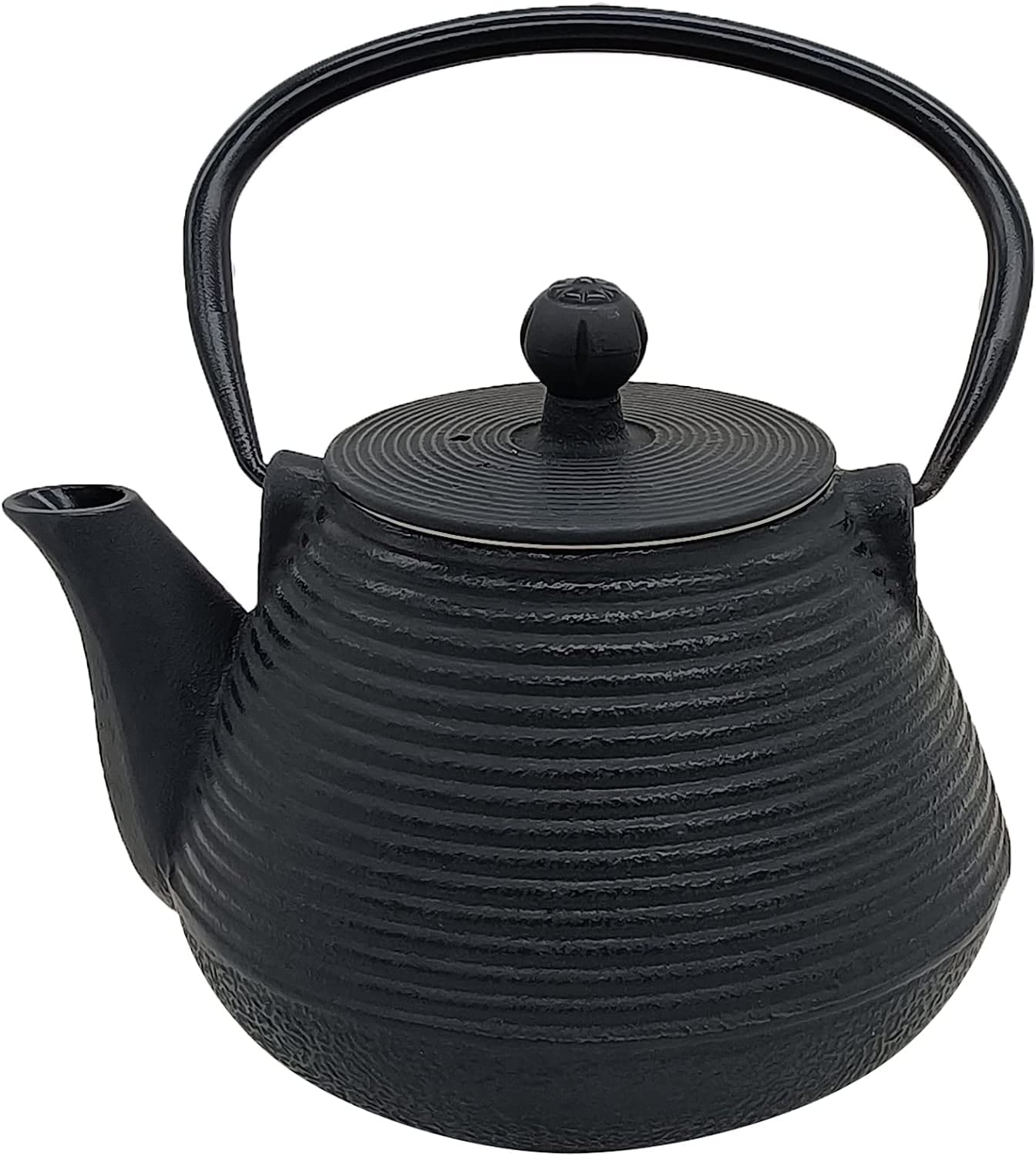 Tetera de Hierro Fundido, Tetera, con infusor de Acero Inoxidable, Revestimiento Interior esmaltado, 32 onzas (0,95 l)