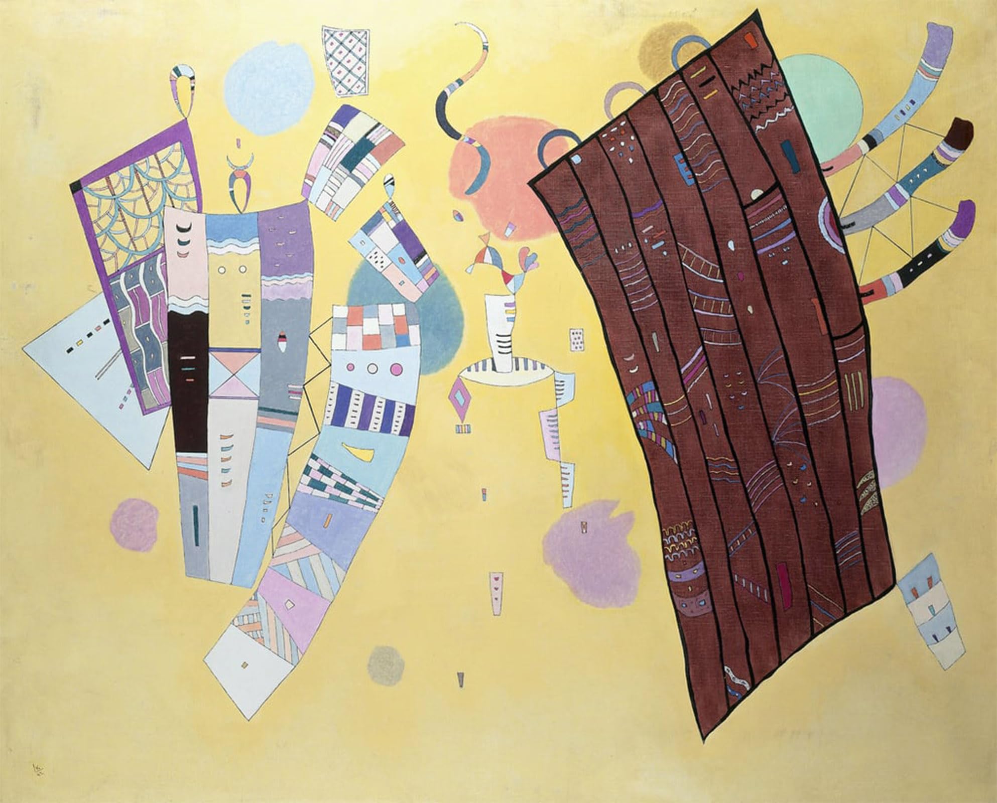 Affiche Kandinsky Animaux 60x90cm PMEFGJDPE impression murale - 5