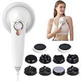 Handheld Cellulite Massager, Body Sculpting Machine, Lymphatic Drainage Massager, Stomach Massager with Lipo Roller for Belly Fat, Electric Vibrating Massage wand for Butt Waist Leg Arms Used at home.