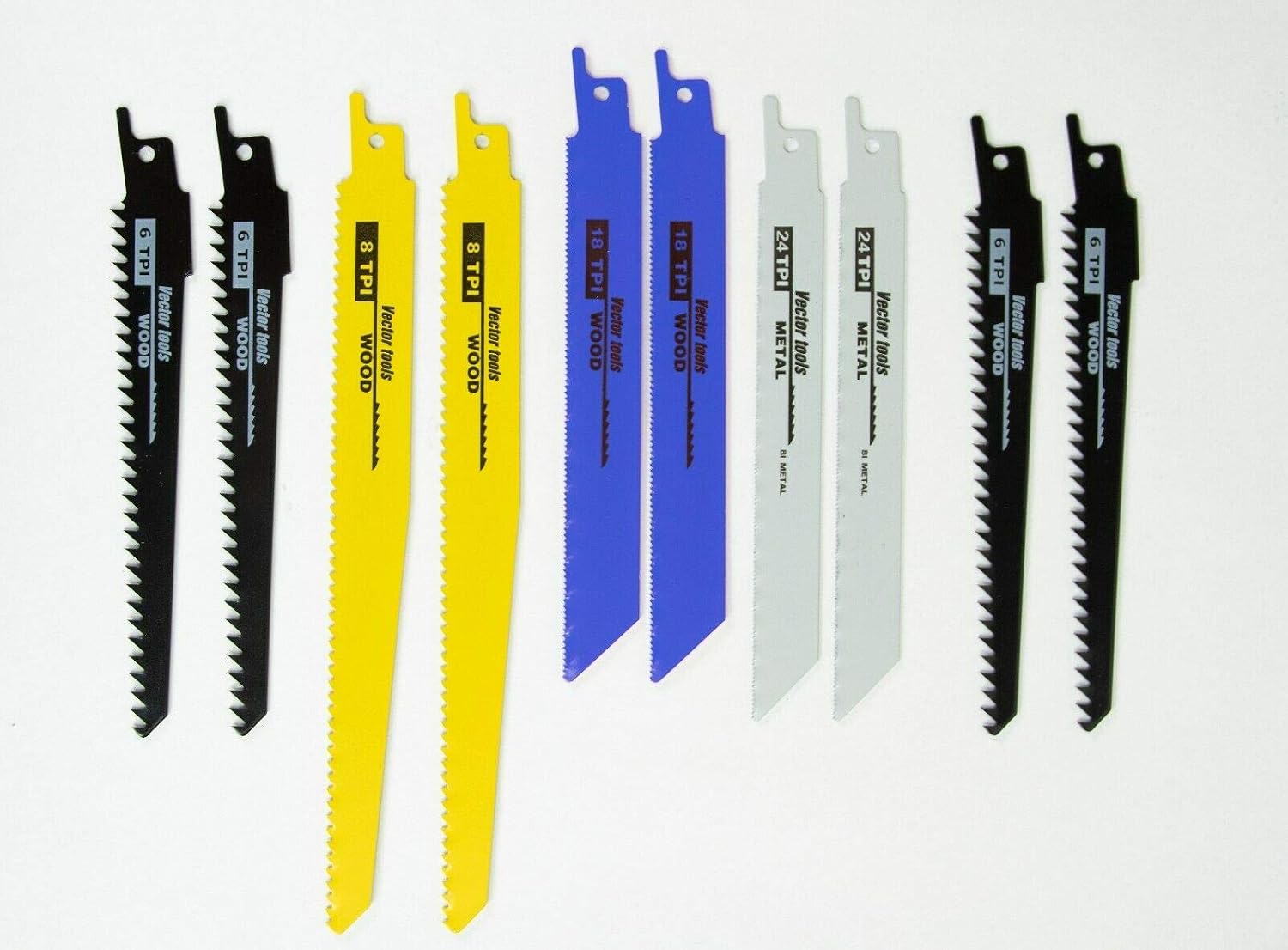 New 10pc Reciprocating Saw Blade Set,Jikkolumlukka