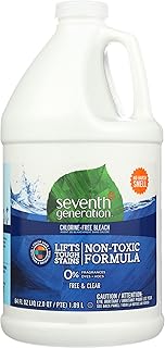 Seventh Generation Bleach, 3607.89 Fl Oz (Pack of 6)