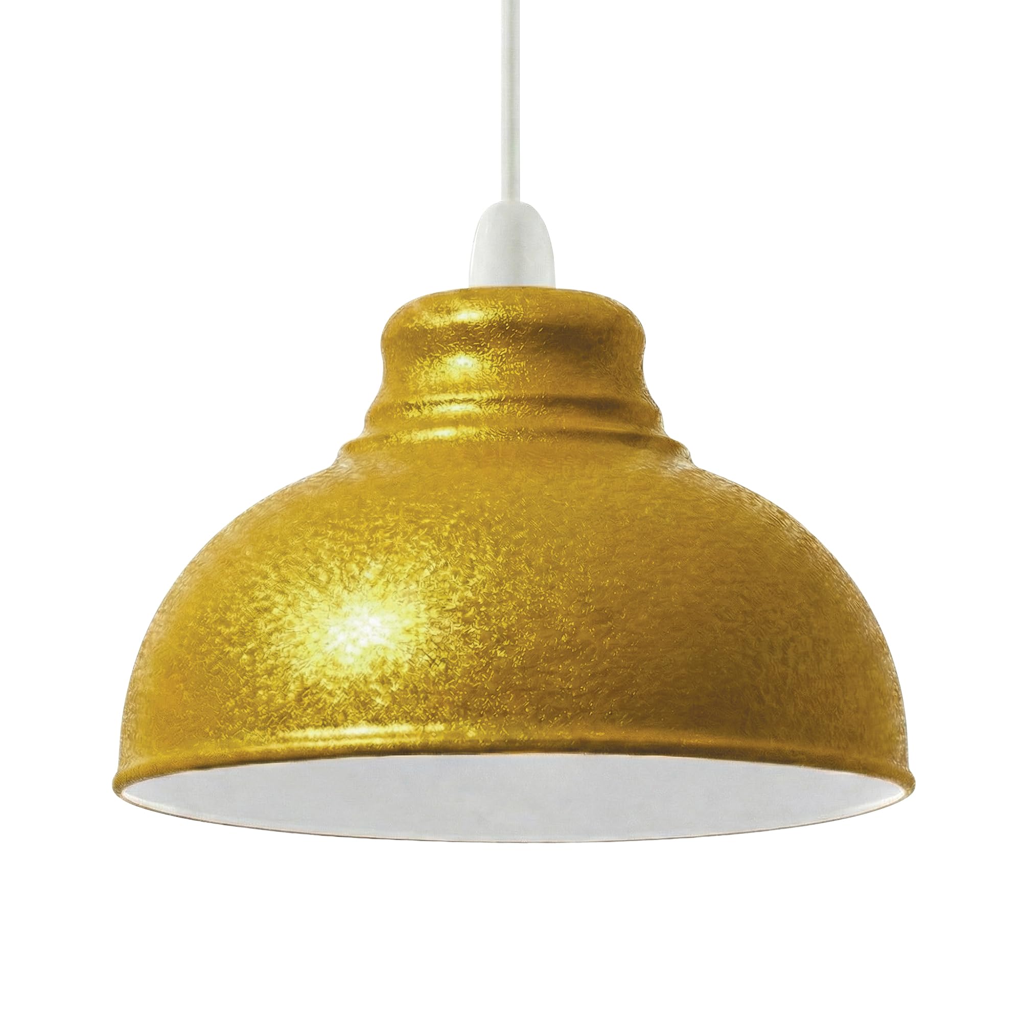 11.41'' Light Shade Ceiling - Modern Gold Lampshade for Ceiling Lights, Bedroom Lights Ceiling Lamp Shades for Living Rooms, Hallways, and Lounges