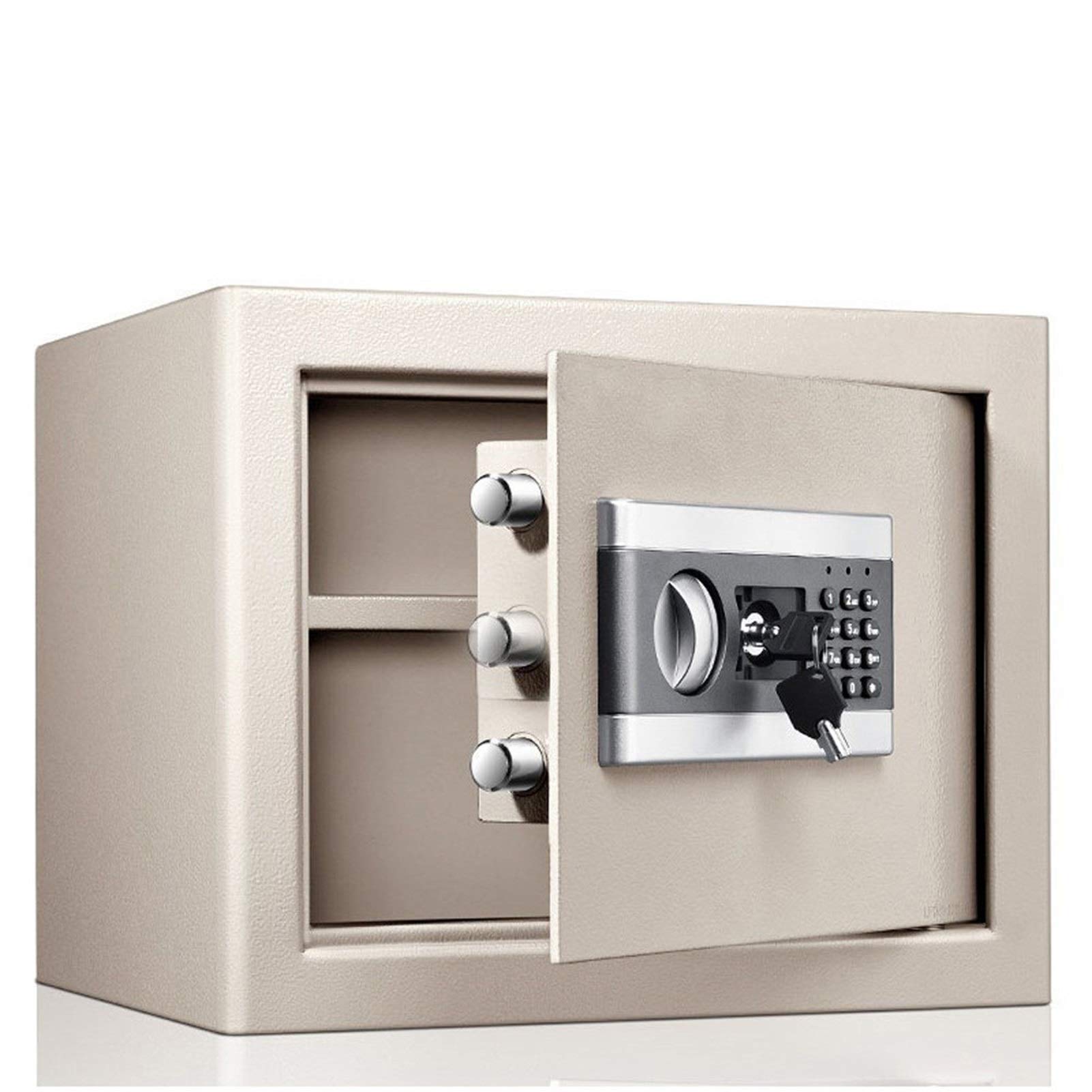 Cassaforte Elettronica Digitale di Sicurezza, Struttura in Acciaio, Nascosta con Serratura, Ideale per Casa, Ufficio, Hotel, Armadietto Portavalori.,