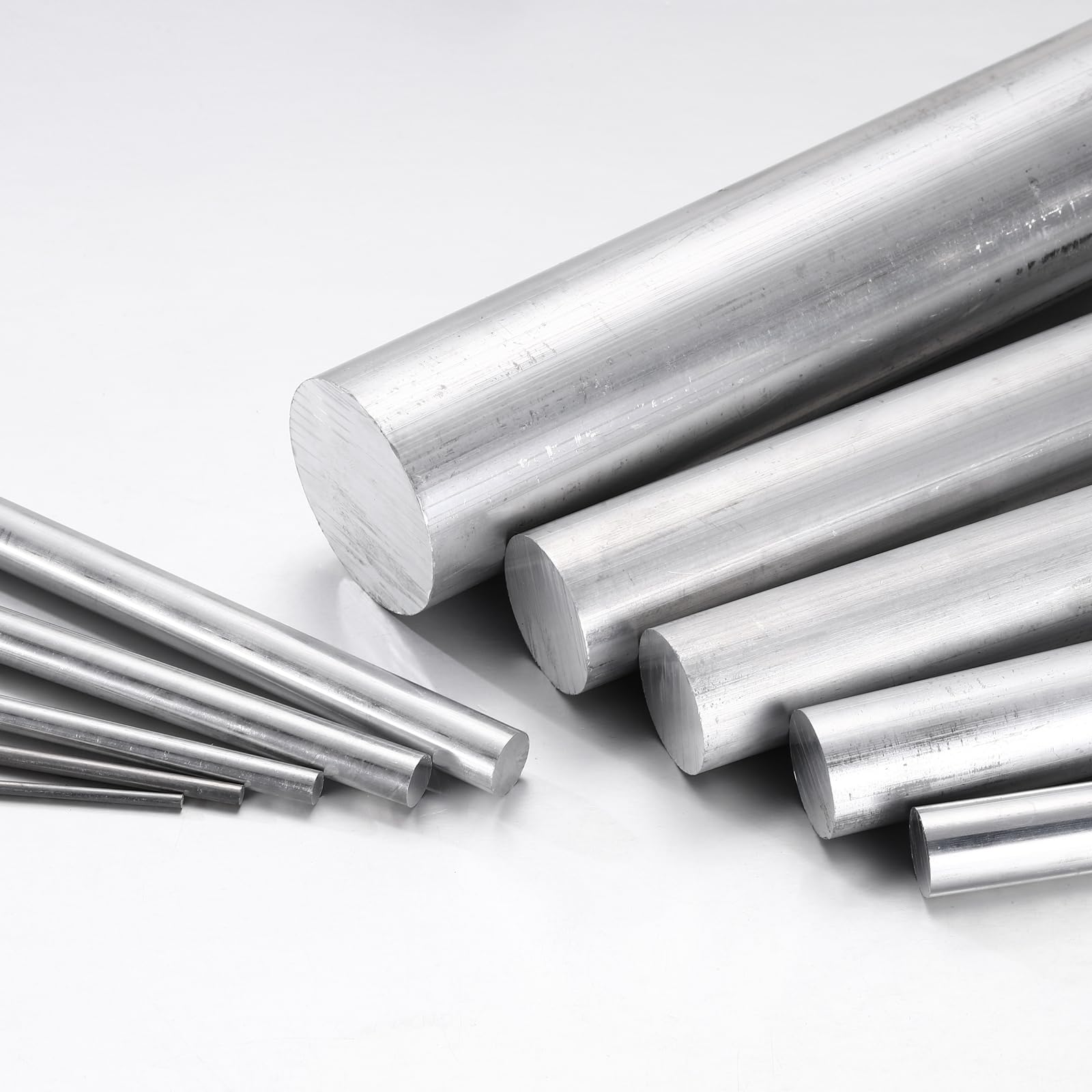 DMiotech 2 Piezas Varillas De Aluminio 16mm Diámetro 406mm Largo Barra Redonda Maciza 6061 Extruido Barra Para Torno Varillas De Metal De Aluminio Para Manualidades Modelos Aviones Barcos