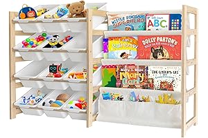 Extraordinary Toy Rack: Organizing Toys and Books with Elegance