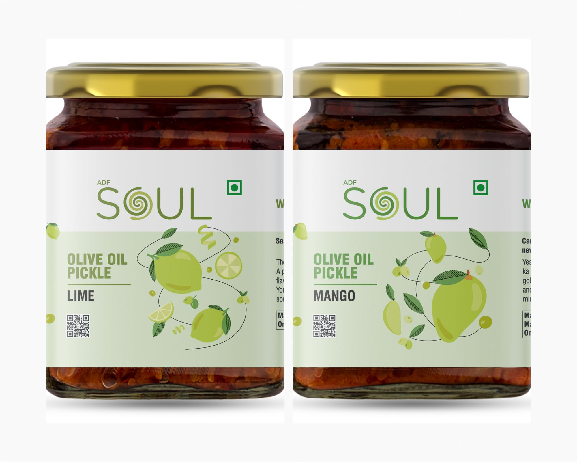 ADF Soul Soul Pickle Combo Pack Of 2 Mango Pickle 265 Gm And Lime Pickle 275 Gm Made In Olive Oil (B0CCS7LHJP) Amazon Price History, Amazon Price Tracker