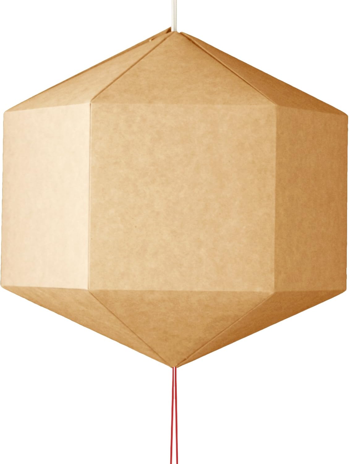 Nest Texture Paper Lantern Brown