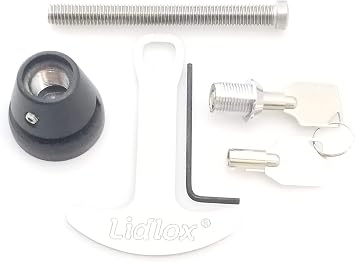 Lidlox 1047-B - Bar End Helmet Lock 