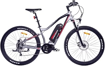 JOBO Ebike E-Mountainbike Herren Elektrofahrrad 26 Zoll Pedelec E-Faltrad mit Mittelmotor (Bruno)