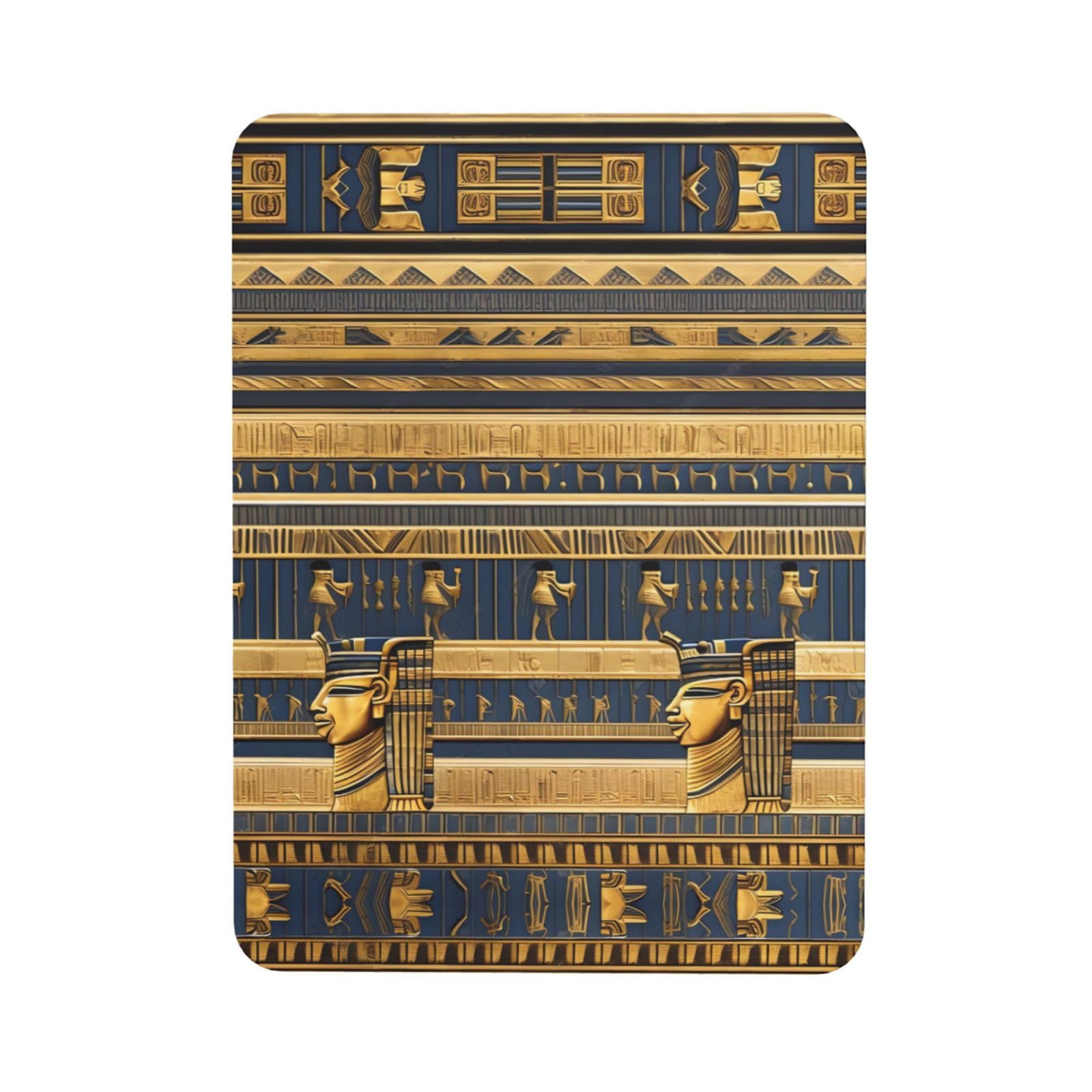 Egyptian Pharaonic Frescoes Soft Magnetic Refrigerator Magnets with Creative Printing, Decorative Magnetic Stickers