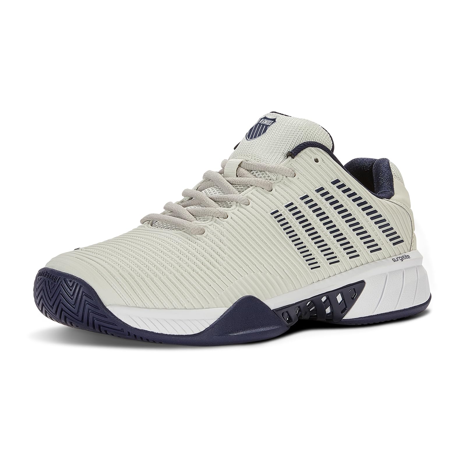 K-Swiss Men's Hypercourt Express 2 Tennis Shoe, Vaporous Gray