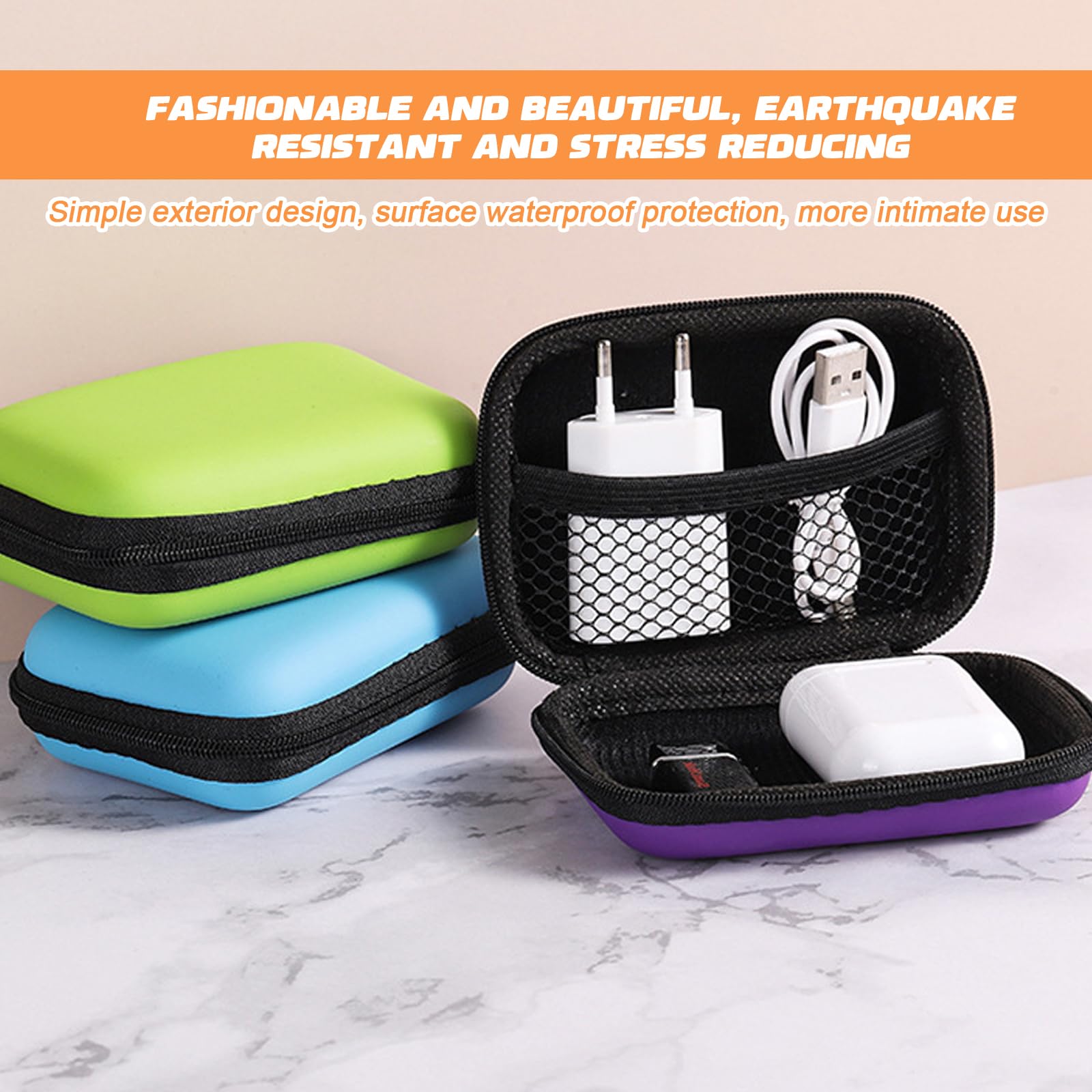 FILOEEX 6Pcs Playing Cards Case for UNO,Portable Card Holder,Waterproof Playing Card Holder,Card Game Storage Box Compatible UNO Card on The Outdoor Gaming or Camping - Image 4