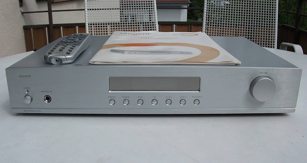 Tangent AMP-50 プリメインアンプ リモコン付き tangent(タンジェント) AMP-50 試聴レビュー！ | ザ・ステレオ屋ブログ